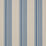 Schumacher Bendita Stripe Indoor/Outdoor Blue Fabric Sample 79153