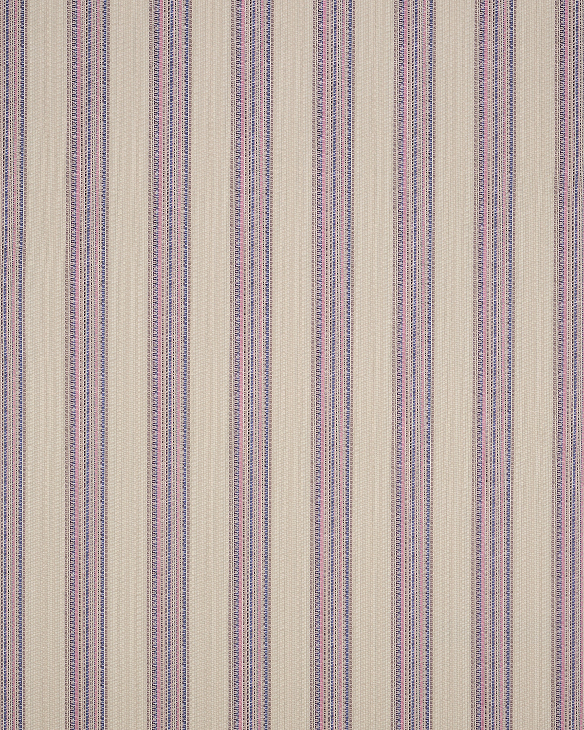 Schumacher Bendita Stripe Indoor/Outdoor Lilac Fabric 79154