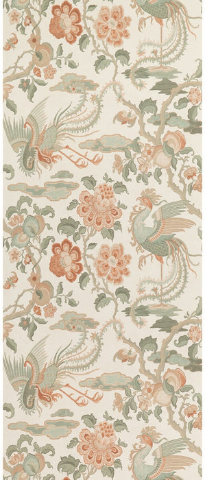 GP & J Baker Chifu Blush Wallpaper Sample BW45087.1.0