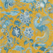 GP & J Baker Chifu Ochre/Blue Wallpaper Sample BW45087.4.0