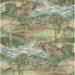 GP & J Baker Palace Tapestry Royal Green Wallpaper Sample BW45151.1.0