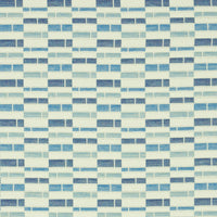 Schumacher Ashcroft Matelasse Indoor/Outdoor Blue Fabric 79160