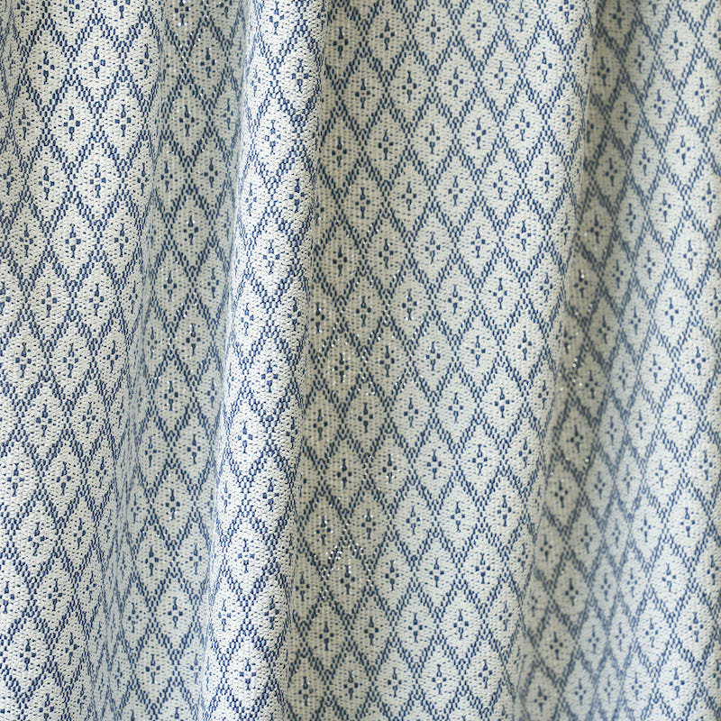 Schumacher Olmsted Indoor/Outdoor Blue Fabric 79170