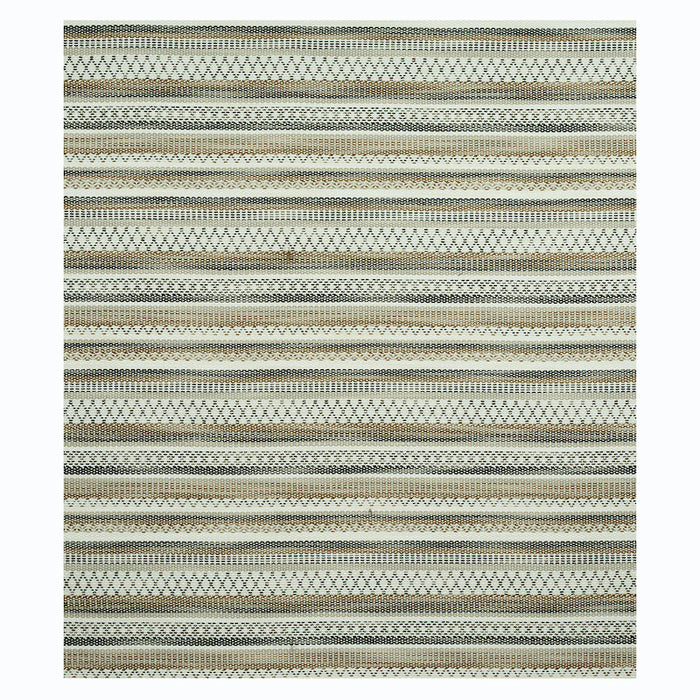 Schumacher Fremont Indoor/Outdoor Neutral Fabric Sample 79191