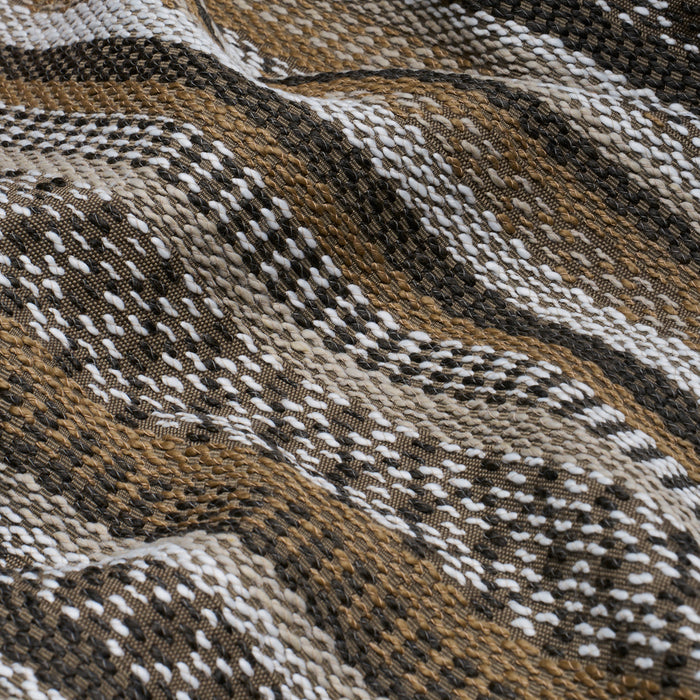 Schumacher Fremont Indoor/Outdoor Brown Fabric Sample 79193
