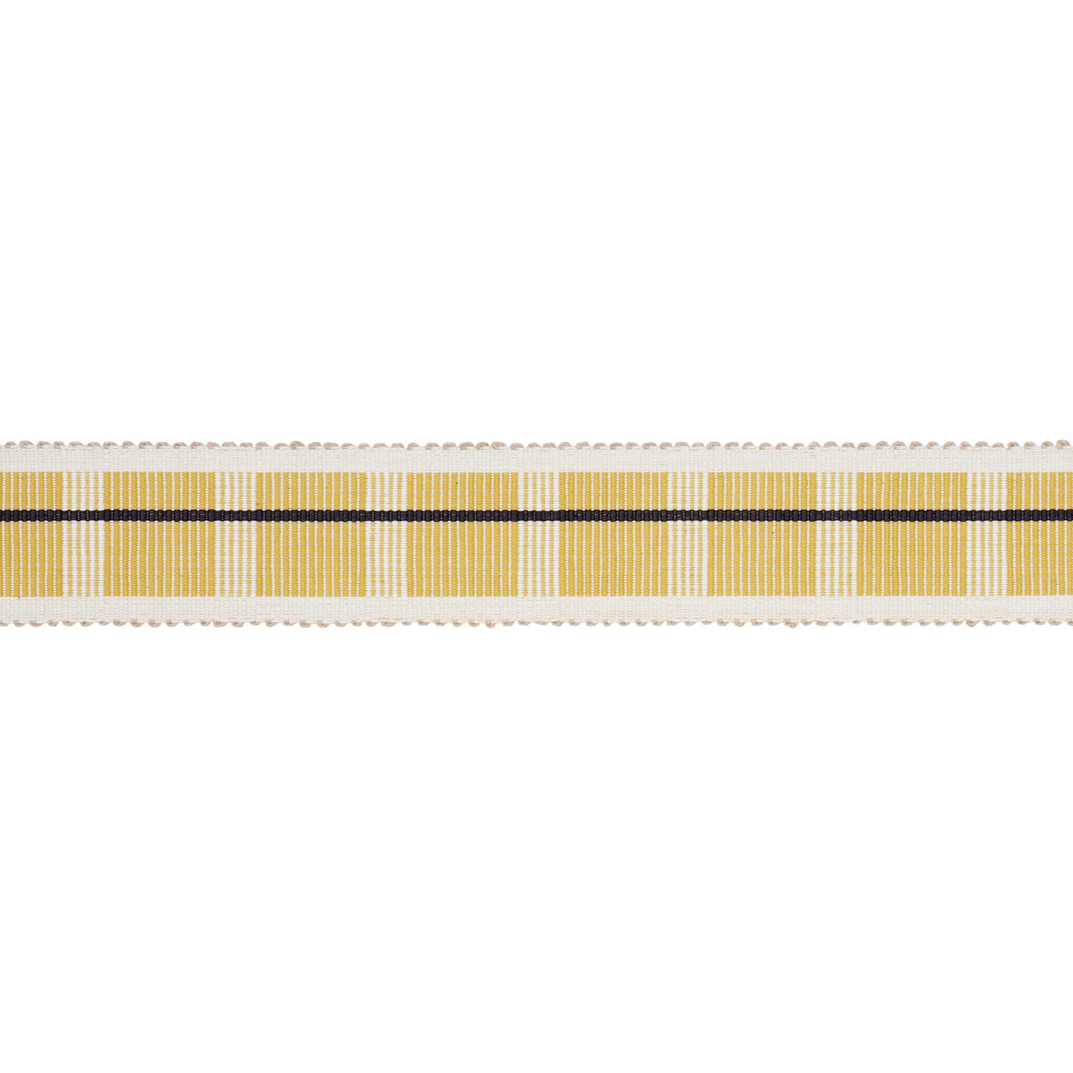 Schumacher Calcada Tape Medium Maize Trim Sample 79206