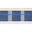 Schumacher Calcada Tape Medium Lapis Trim 79208