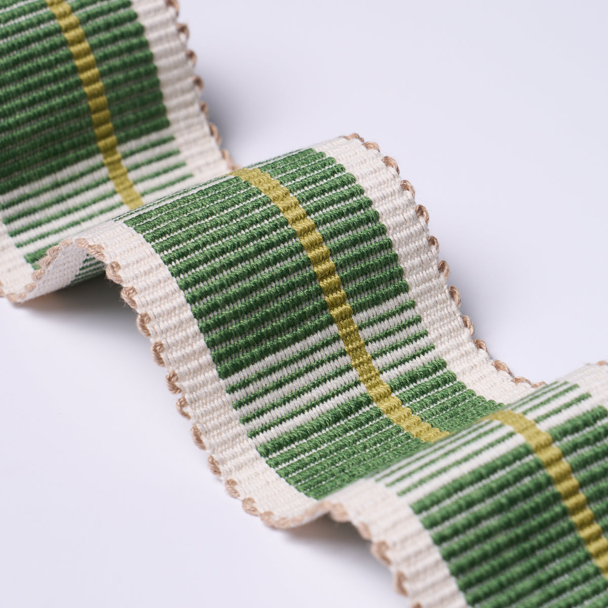 Schumacher Calcada Tape Medium Grass Trim 79209