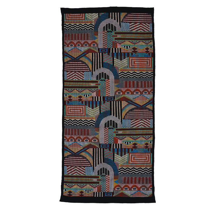 Schumacher Palomar Hand Woven Brocade Multi Fabric Sample 79290