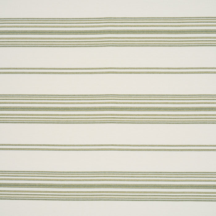 Schumacher Solana Stripe Indoor/Outdoor Green Fabric 79333
