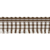 Schumacher Rosaly Tape Brown Trim 79394