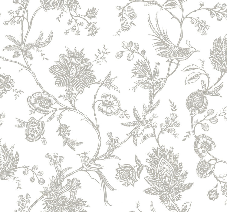 Winfield Thybony Maloney Dove Gray Wallpaper WTK20508.WT.0