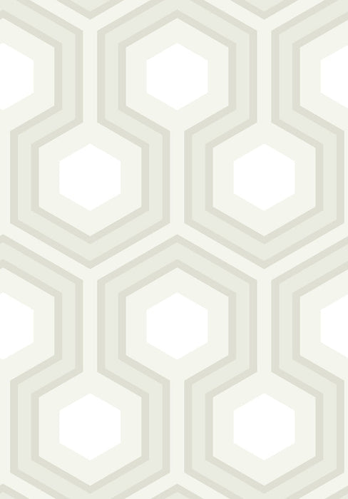 Cole & Son Hicks Grand White Wallpaper Sample 95/6037.CS.0