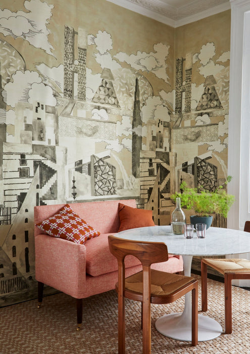 No.9 Thompson Ravello Linen Plaster Fabric N9012379005