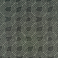 Schumacher Alma Indoor/Outdoor Carbon Fabric 79400