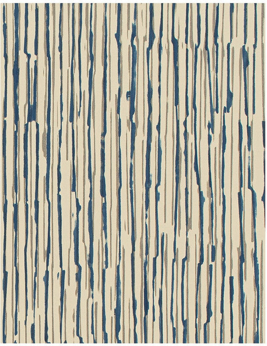 Winfield Thybony Wave Ink Blue Wallpaper WTN1019.WT.0