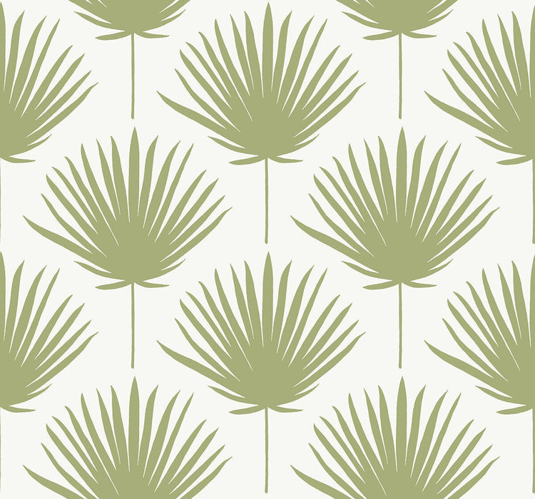 Winfield Thybony Shore Front Avocado Wallpaper Sample WTK21204.WT.0