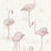 Cole & Son Flamingos Pink/White Wallpaper Sample 95/8045.CS.0
