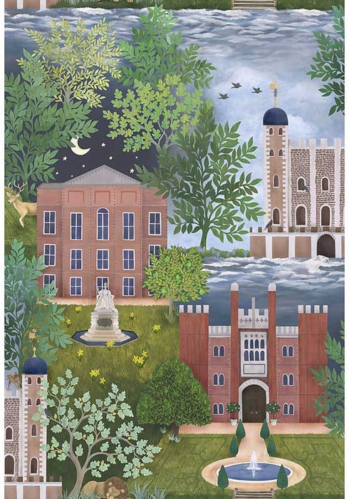 Cole & Son Palace Tales Terracotta Wallpaper Sample 118/1001.CS.0