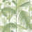 Cole & Son Palm Jungle Olive Gre/White Wallpaper Sample 95/1001.CS.0