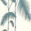 Cole & Son Palm Leaves White/G Wallpaper Sample 66/2012.CS.0