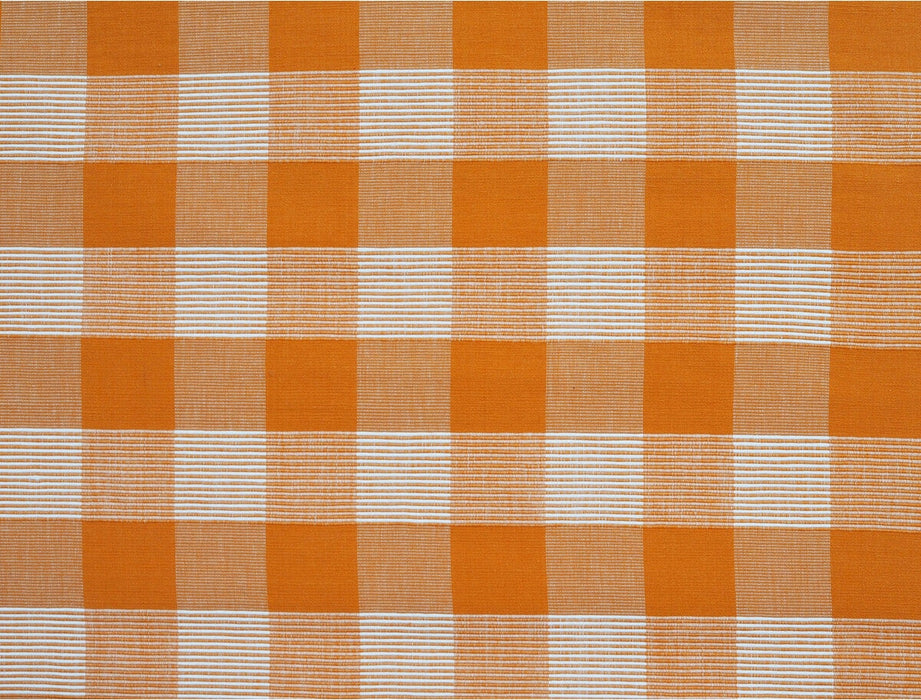 Brunschwig & Fils Siam Sq Cotton Arancia Fabric Sample JAG-50061.121.0
