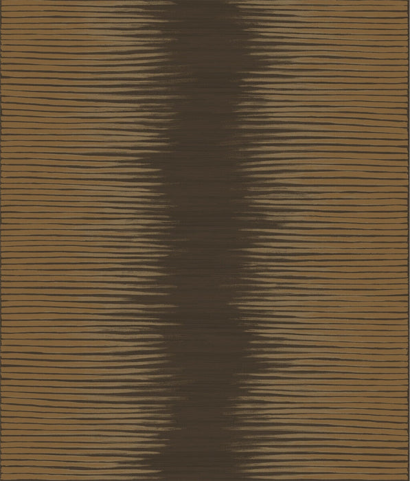 Cole & Son Plume Chocolate & Gilver Wallpaper Sample 107/3016.CS.0
