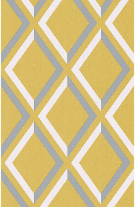 Cole & Son Pompeian Lime/Gr Wallpaper Sample 66/3018.CS.0