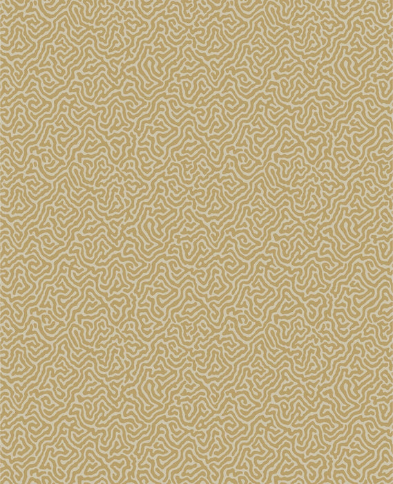 Cole & Son Vermicelli Buff & Gold Wallpaper Sample 107/4021.CS.0