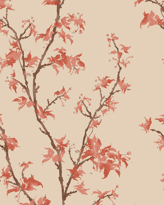 Cole & Son Chinese Branch Ginger Wallpaper 128/3017.CS.0