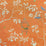Brunschwig & Fils Jardin Yili Mural Orange Wallpaper LOANER PNL.P8026104-12.0