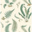GP & J Baker Ferns Verdigris Wallpaper BW45122.4.0