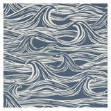 Clarke & Clarke Surf Navy Fabric Sample F1193/03.CAC.0