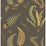 GP & J Baker Ferns Charcoal Wallpaper Sample BW45122.5.0