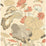 GP & J Baker Nympheus Parchment/Blush Wallpaper BW45123.2.0
