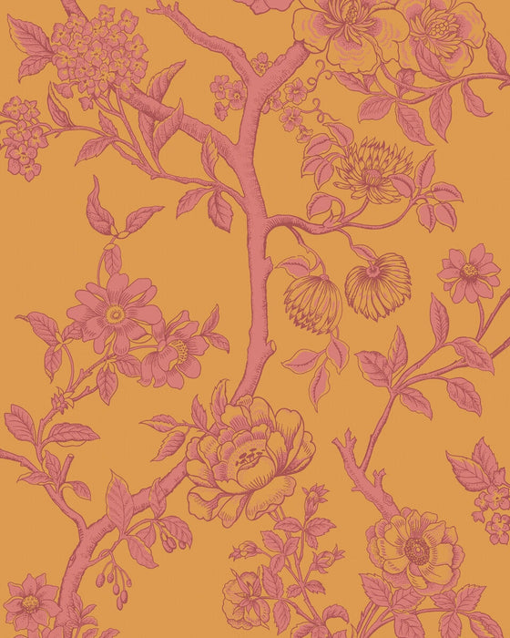 Cole & Son Paradise Tree Tangerine Wallpaper 128/2011.CS.0
