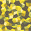 Cole & Son Puzzle Yellow And Black Wallpaper Sample 105/2012.CS.0