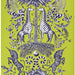 Clarke & Clarke Kruger Lime Wallpaper Sample W0102/03.CAC.0