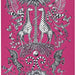 Clarke & Clarke Kruger Magenta Wallpaper Sample W0102/04.CAC.0