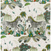 Clarke & Clarke Lost World Green Wallpaper Sample W0117/02.CAC.0