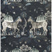 Clarke & Clarke Lost World Navy Wallpaper Sample W0117/03.CAC.0