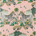 Clarke & Clarke Lost World Pink Wallpaper Sample W0117/04.CAC.0