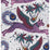 Clarke & Clarke Lynx Magenta Wallpaper Sample W0118/03.CAC.0