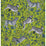 Clarke & Clarke Protea Lime Wallpaper Sample W0119/05.CAC.0
