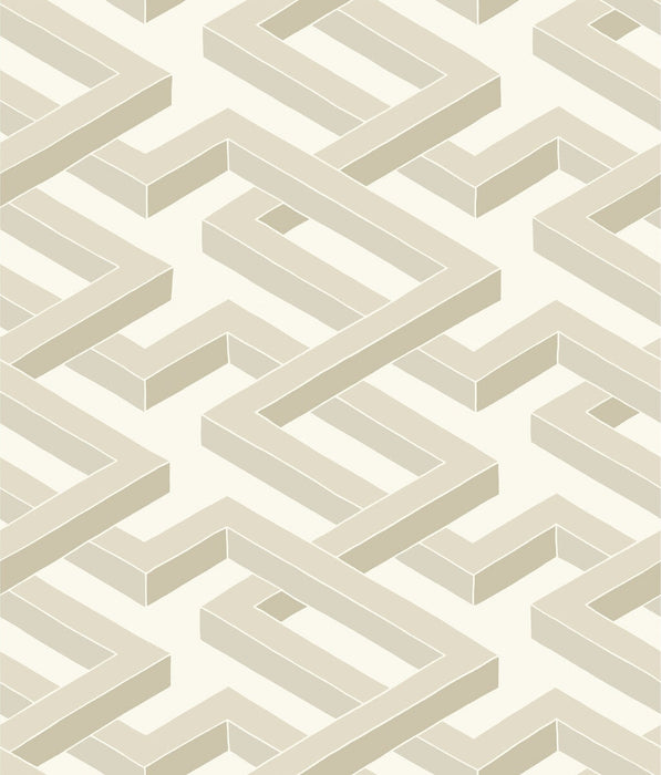 Cole & Son Luxor White Wallpaper Sample 105/1003.CS.0