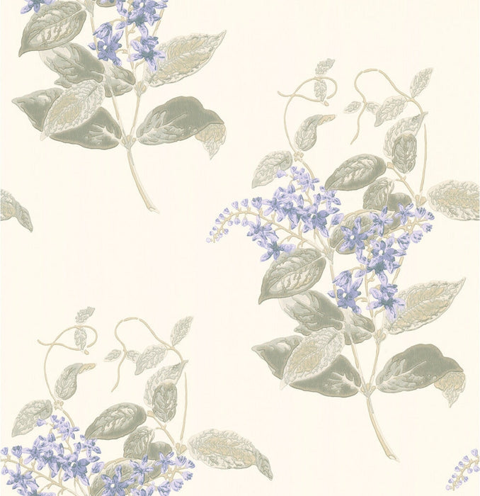Cole & Son Madras Violet Violet & Grey Wallpaper Sample 100/12057.CS.0