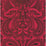 Cole & Son Malabar Red/Bla Wallpaper Sample 66/1008.CS.0