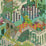 Cole & Son Miami Green And Coral Wallpaper Sample 105/4017.CS.0