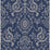 Cole & Son Woolverston Blue Wallpaper Sample 88/10043.CS.0