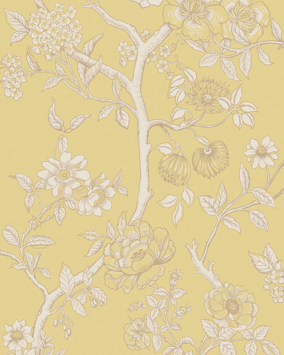 Cole & Son Paradise Tree Yellow Wallpaper 128/2009.CS.0